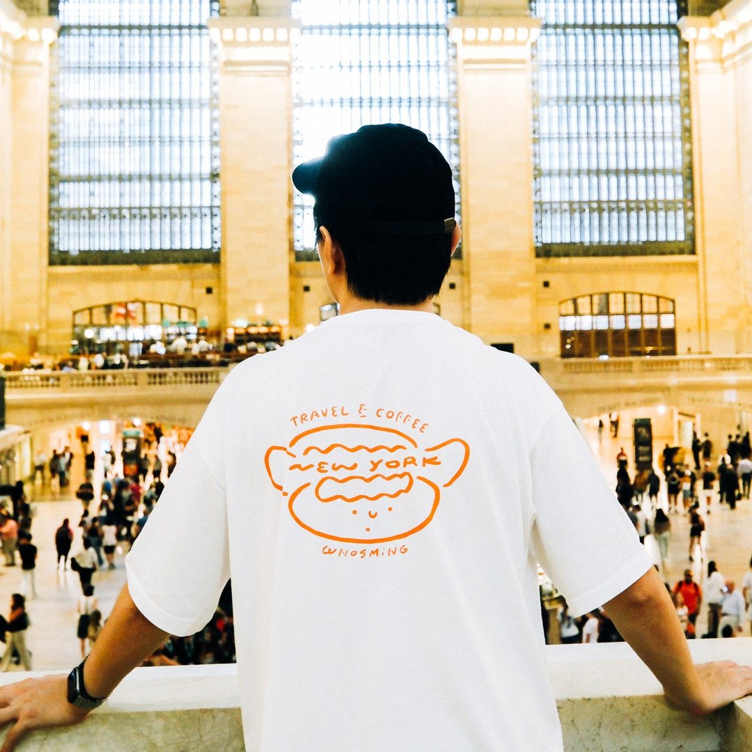 【NYC】热狗上衣 T-Shirt - 其他 - 棉 白色