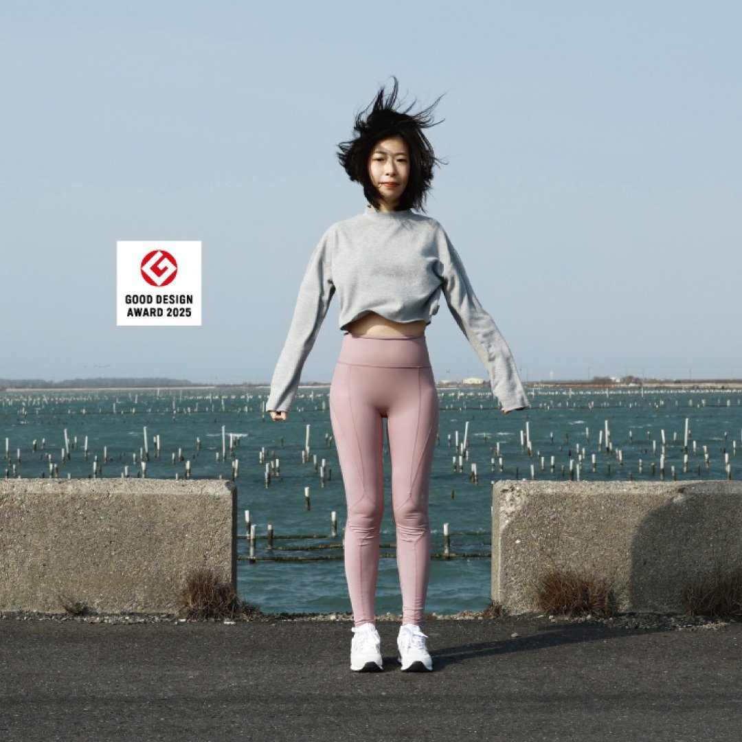 SATBAKHI 胶原蛋白保湿修护 Q 嫩裤 | 草莓布丁【日本 Gmark 设计奖】 - 女装瑜珈服 - 环保材料 粉红色