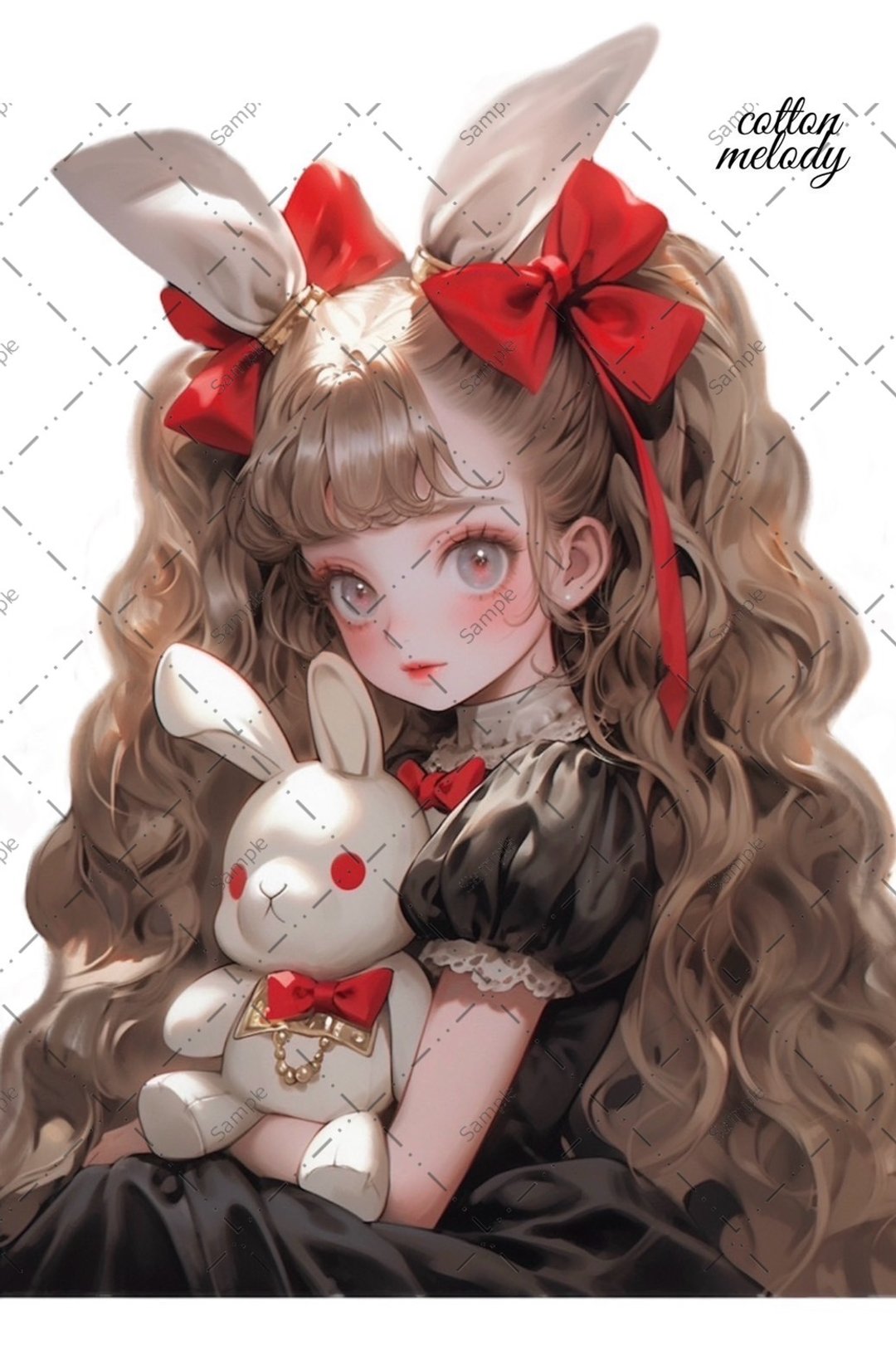 原创贴纸 no.182 人物贴纸 原创贴纸 女孩贴纸 原创人物贴纸 - 贴纸 - 纸 