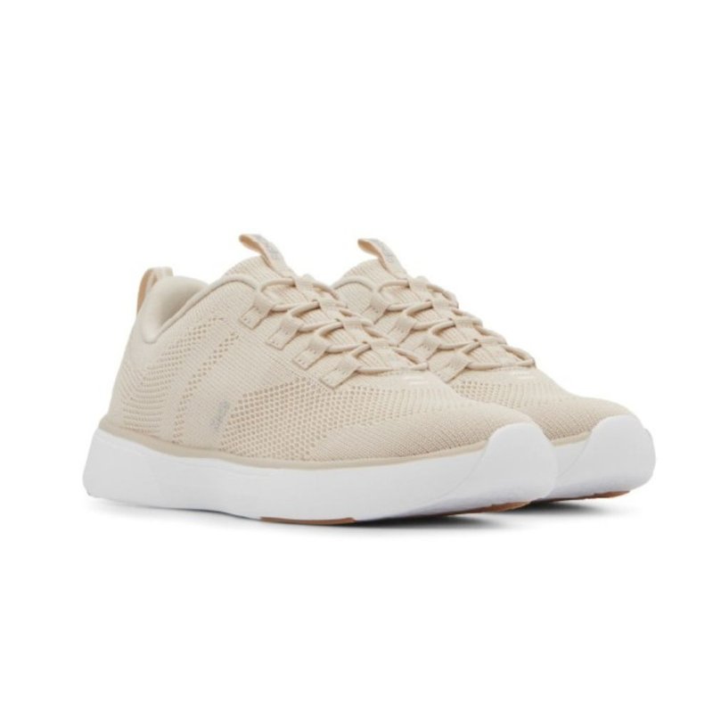 Keds BLISSWALK ALT ENG KNIT 免绑带轻量健走鞋 燕麦棕 WF68627 - 女款休闲鞋 - 其他材质 