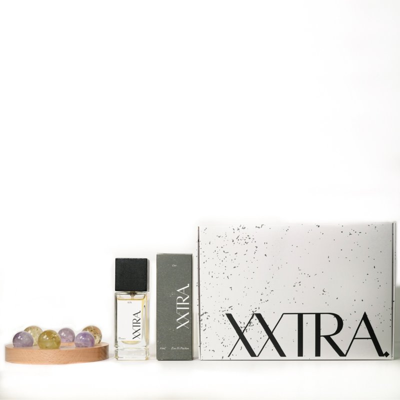 XXTRA Eau De Parfum 能量香水 & 水晶能量盘套装 | LUX - 香水/香膏 - 精油 金色