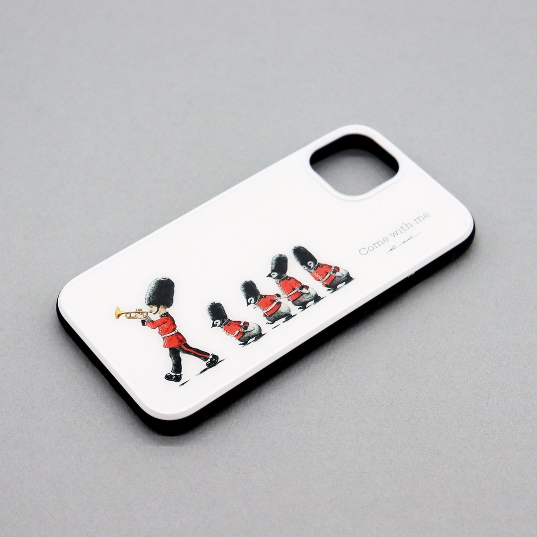 Come with me tempered glass phone case - 手机壳/手机套 - 玻璃 红色