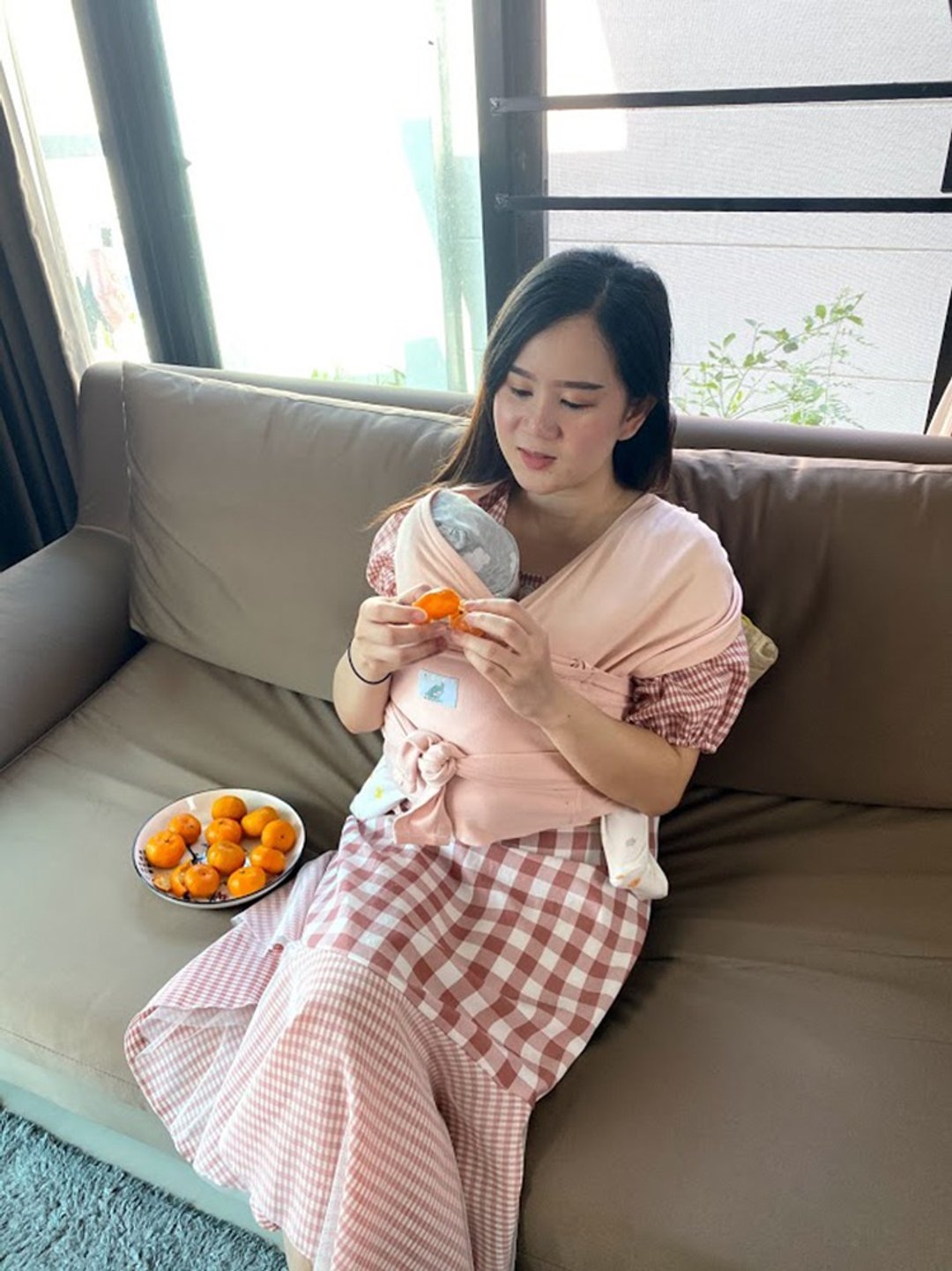 Adjustable baby wrap / baby carrier - Aoboum Baby wrap / mom and baby - 其他 - 其他材质 粉红色