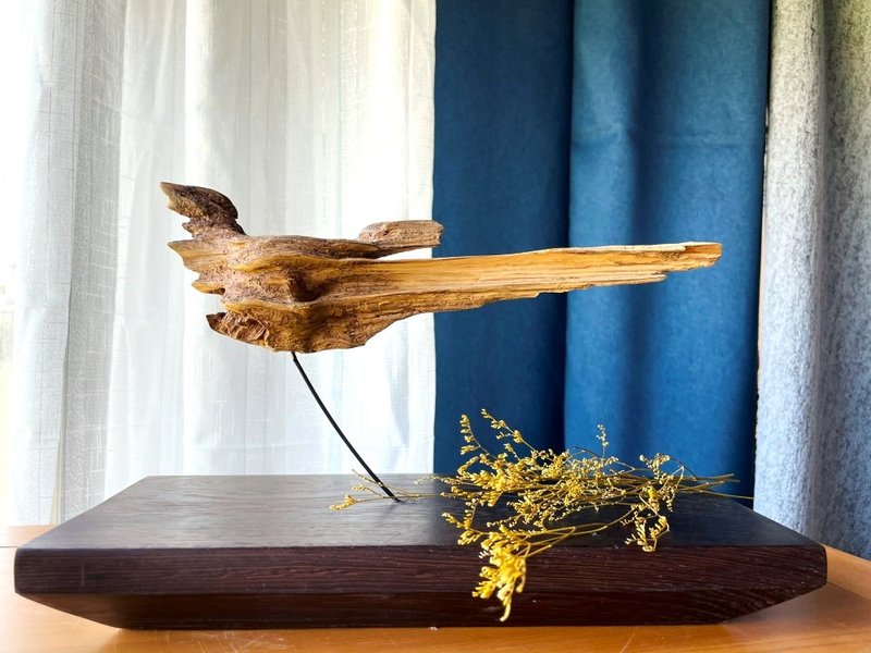 W.M. 五柳园 台湾珍贵针五木-桧木艺品-QX - 摆饰 - 木头 咖啡色