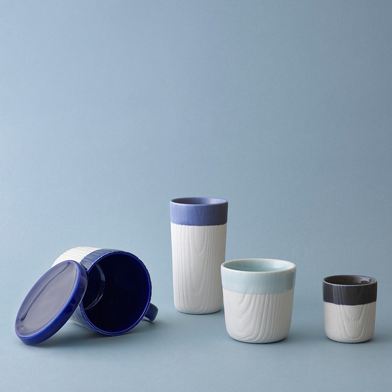 MU / 马克杯(海岸) - 水瓶/水壶 - 瓷 蓝色