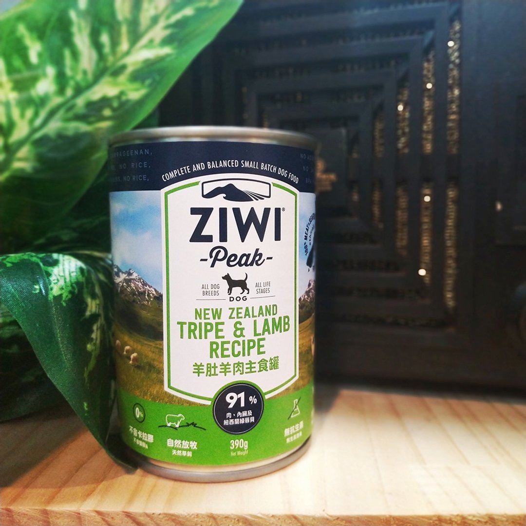 【狗主食罐】ZIWI 巅峰 羊肚羊肉 经典系列 狗罐 无榖无胶 肉泥 - 狗罐头/鲜食 - 新鲜食材 