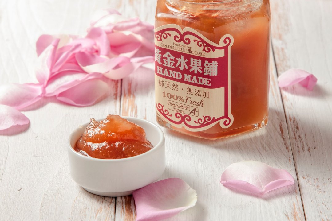 黄金水果铺 手工果酱 玫瑰苹果 - 果酱/抹酱 - 新鲜食材 粉红色