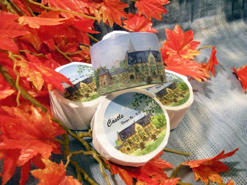 独家代理Ｉ田小宝的星空Ｉ《城堡castle》 - 纸胶带 - 纸 