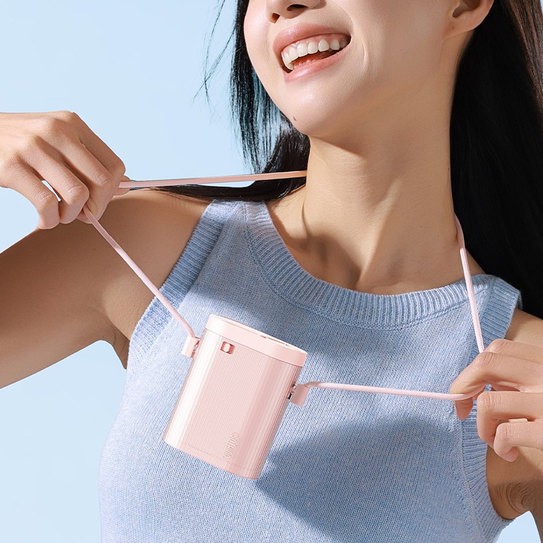 【快速出货】SOTHING 向物 高速挂脖风扇-Cube - 电扇 - 其他材质 白色
