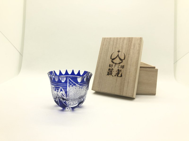 Gui only, four-quarter beat - 酒杯/酒器 - 玻璃 蓝色