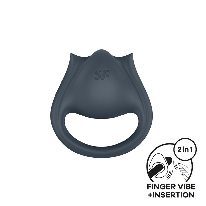 德国 Satisfyer Perfect Pair 2  二合一阴茎环震动器 - 情趣用品 - 其他材质 