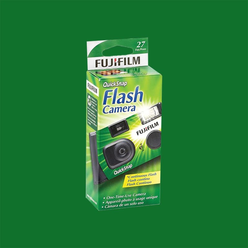 FUJIFILM 富士 Quick Snap 即可拍相机 (27张附闪光灯) - 相机 - 其他材质 绿色