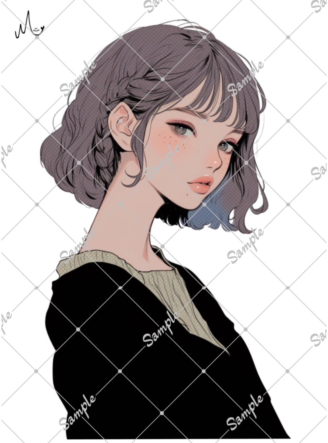 原创人物贴纸 - 贴纸 - 纸 