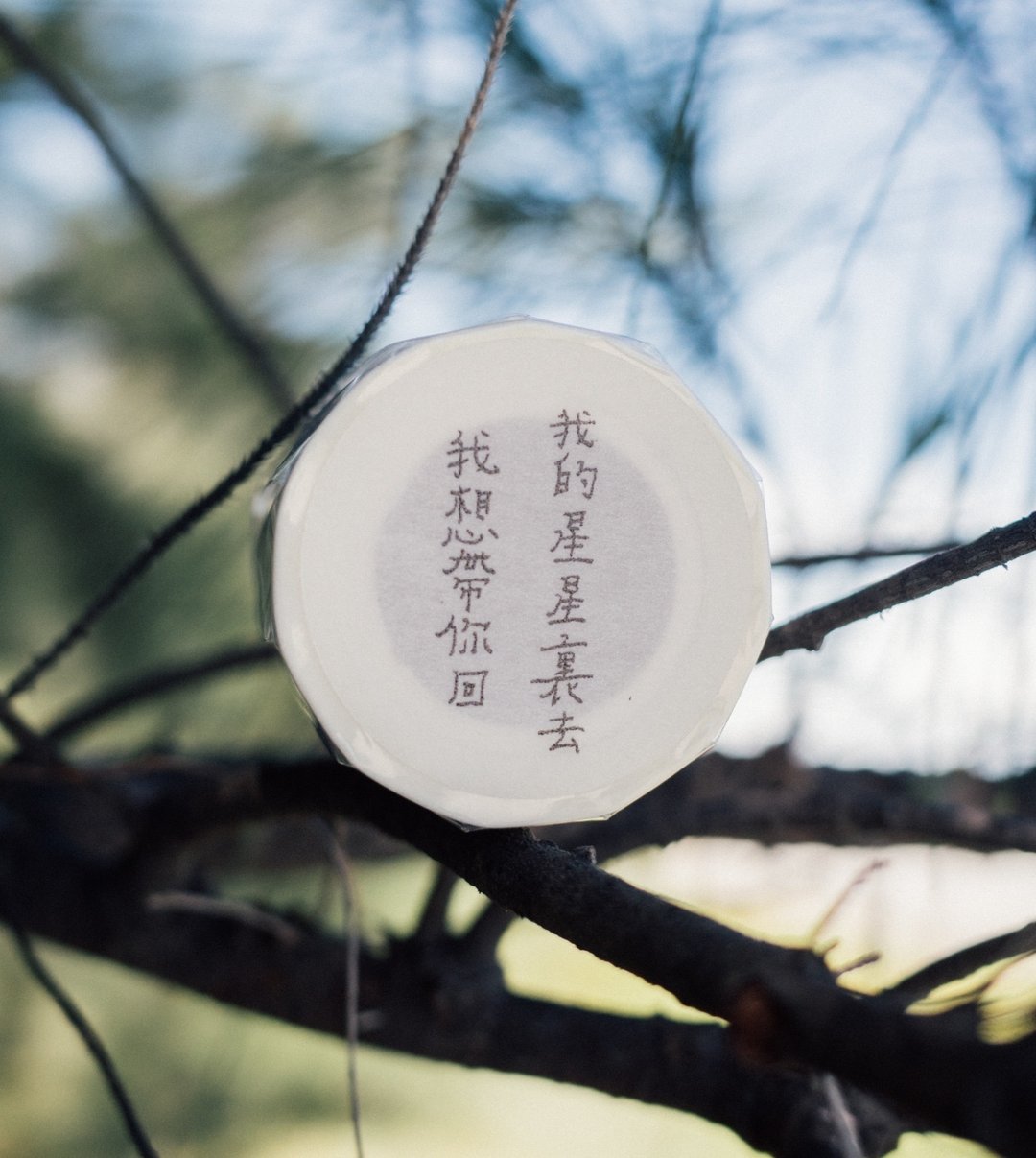 我想带你回我的星星里去 文字纸胶带 青青的岛 - 纸胶带 - 纸 