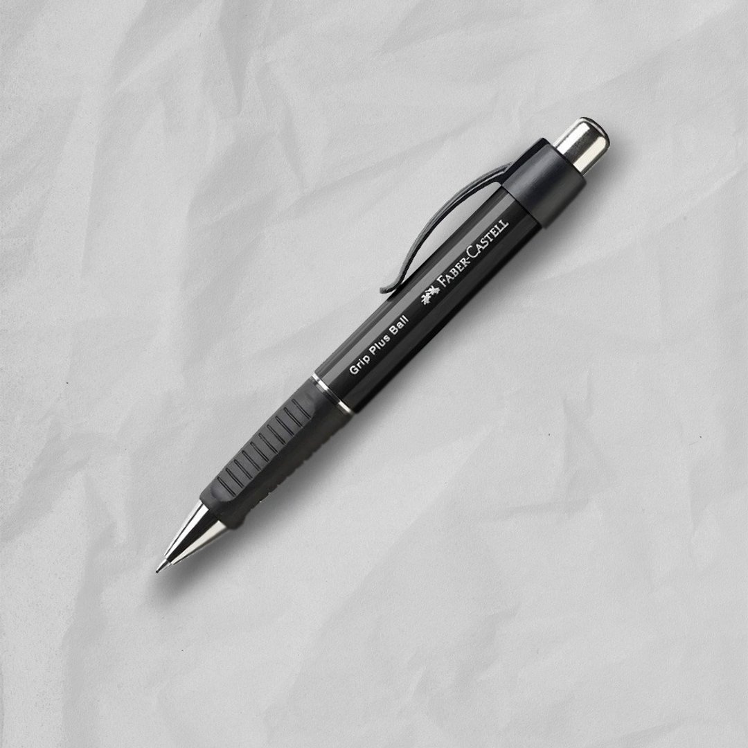 【Faber-Castell】好舒写原子笔-黑色 (原厂正货) - 圆珠笔/中性笔 - 其他材质 黑色