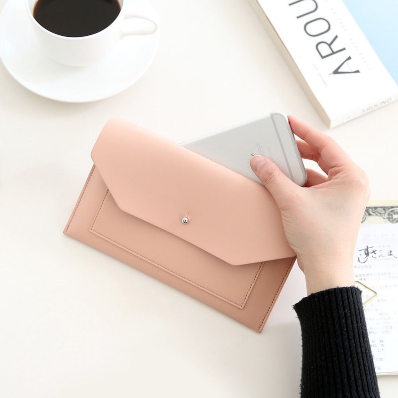 Funnymade 大人收纳双层钱包-粉红,FNM35161 - 皮夹/钱包 - 人造皮革 粉红色