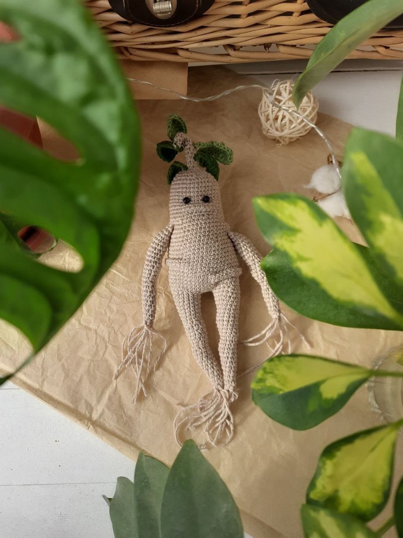 Amigurumi Mandrake Root crochet pattern. Harry Potter fans pattern PDF - 手工艺教程/工具书 - 其他材质 