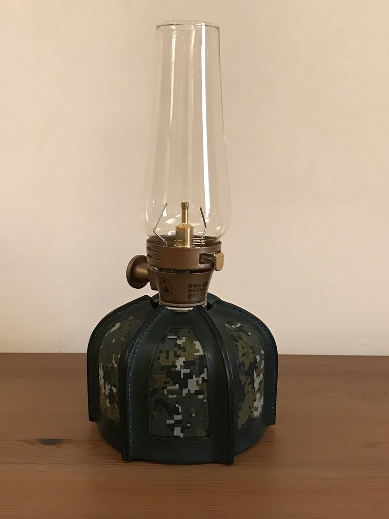 高山瓦斯罐罩皮雕皮套 - 露营用品 - 真皮 