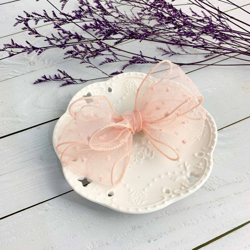 W&C手作 ||纯真|| 婴儿粉 发夹 - 婴儿饰品 - 其他材质 粉红色