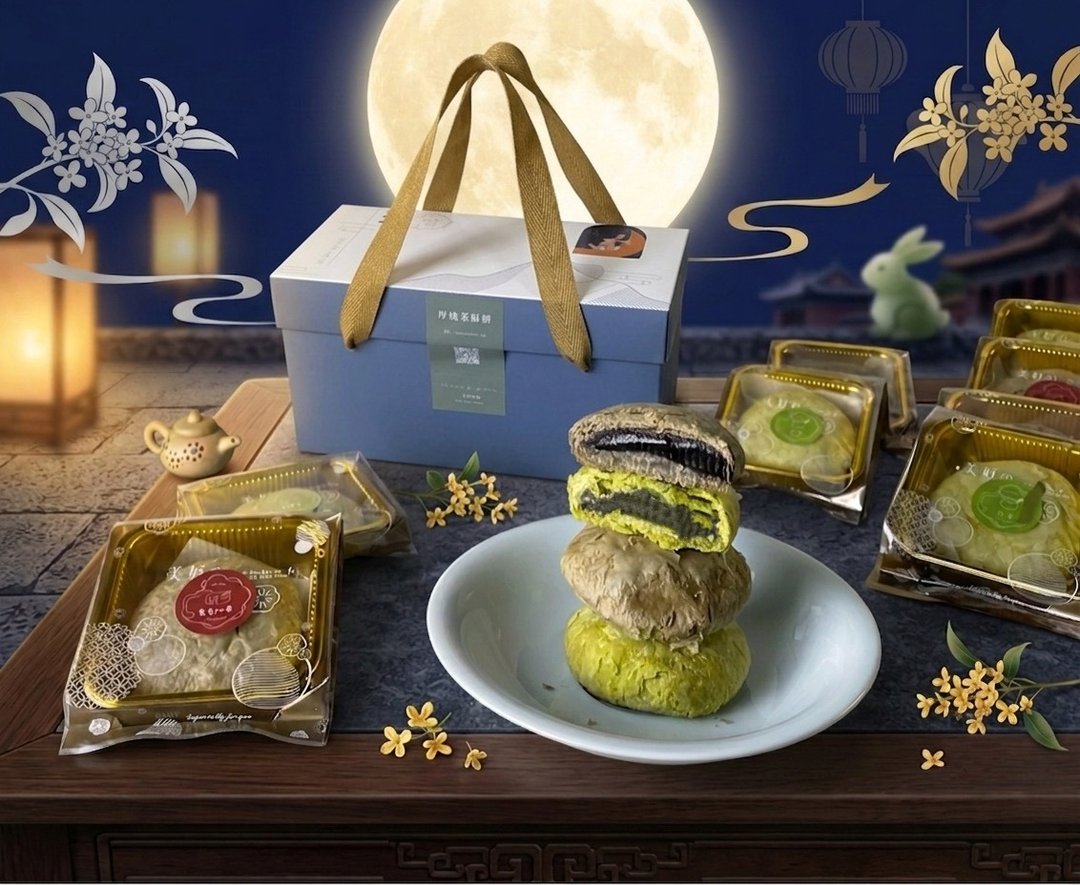 厚烧茶酥饼礼盒 (8 入综合)/(单 1 口味 6 入) - 零食/点心 - 新鲜食材 