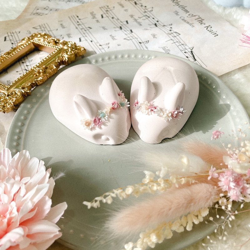 兔兔扩香石-可定制 - 香薰/精油/线香 - 其他材质 