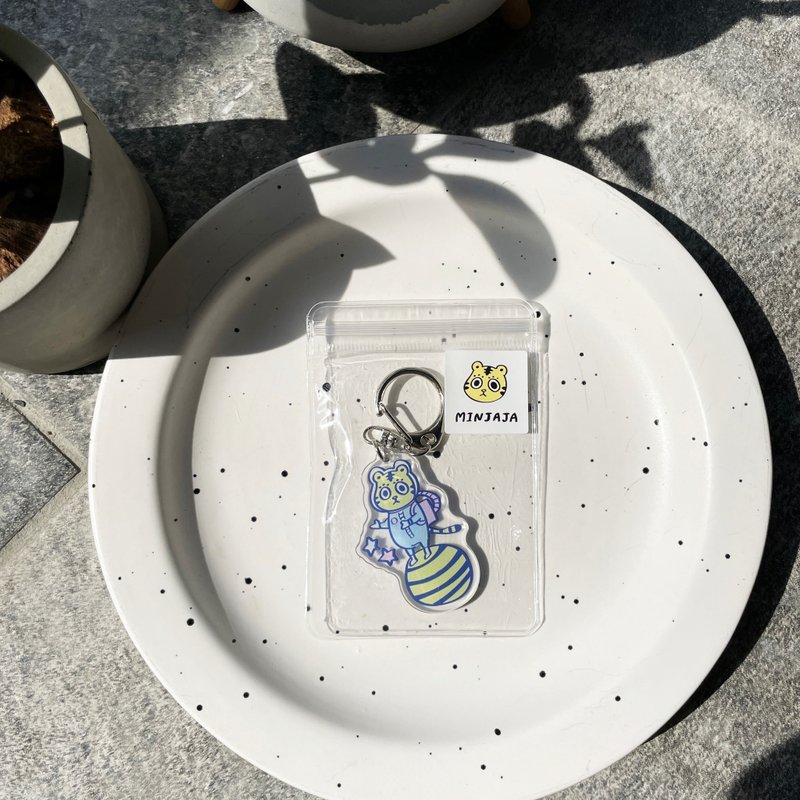 虎吉星球  厚压克力钥匙圈  吊饰 - 钥匙链/钥匙包 - 压克力 