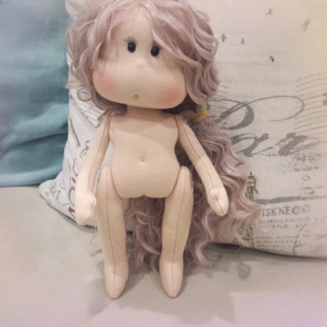 Digital Download PDF Doll body making Rag doll pattern DIY Doll tutorial PDF - 编织/刺绣/羊毛毡/裁缝 - 其他材质 