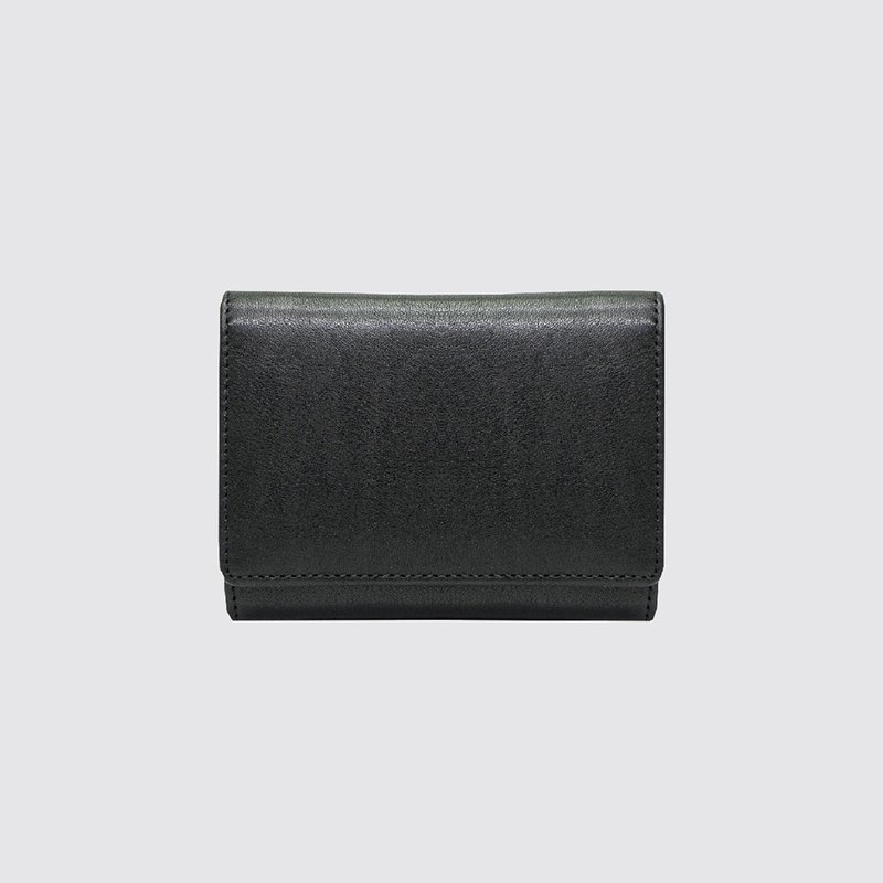 【礼盒】真皮 L 形拉链短夹 29034 黑/咖/绿 Y/黄棕 Y/酒红/浅油皮 - 皮夹/钱包 - 真皮 多色