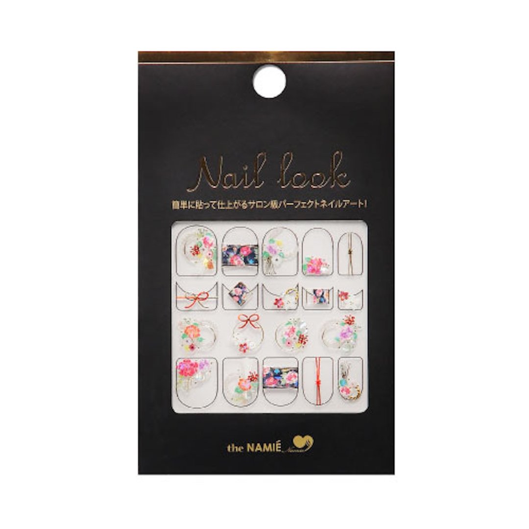 【 DIY 美甲】Nail Look 美甲装饰艺术贴纸 闪亮和服 - 指甲油/指甲贴 - 纸 金色