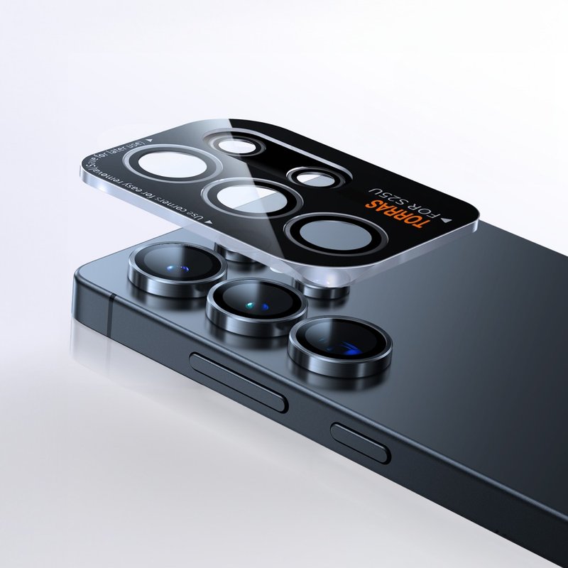 TORRAS LensGuard Samsung Galaxy S25 Ultra镜头保护贴 - 手机壳/手机套 - 其他金属 黑色