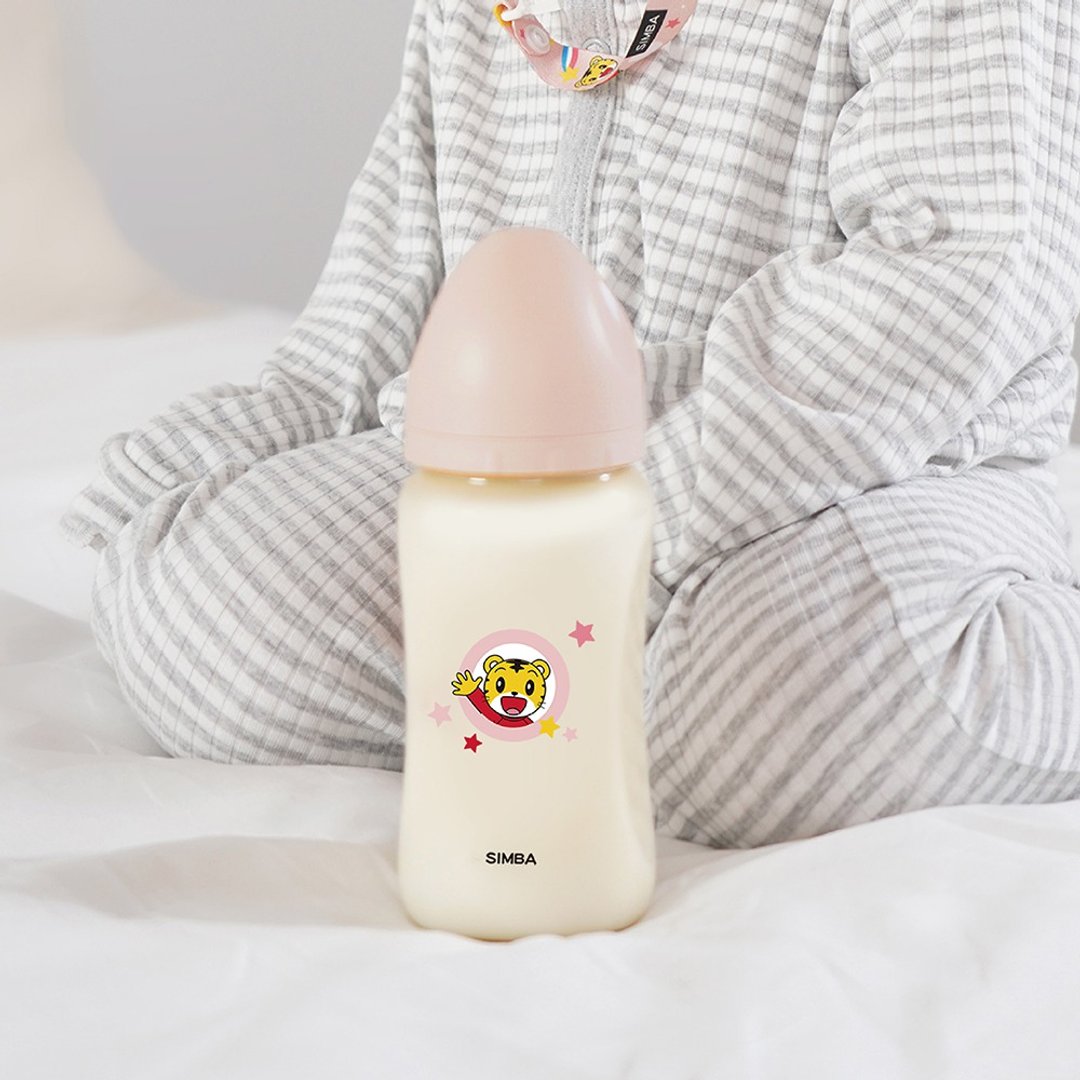 【Simba小狮王辛巴】巧虎PPSU宽口中奶瓶 270ml - 奶瓶/奶嘴 - 其他材质 卡其色