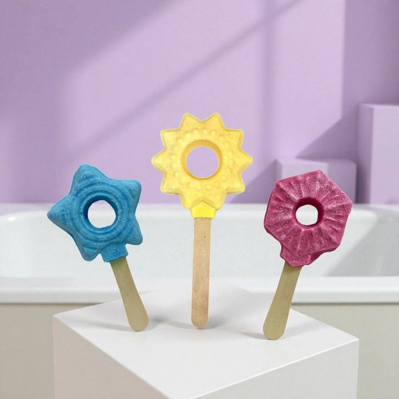 【圣诞礼物】吹泡泡三重奏-泡澡球礼盒 - 其他 - 其他材质 白色