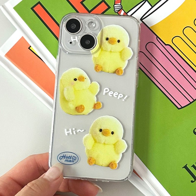 iPhone Galaxy Chick 防摔防刮透明手机壳 - 手机壳/手机套 - 塑料 多色
