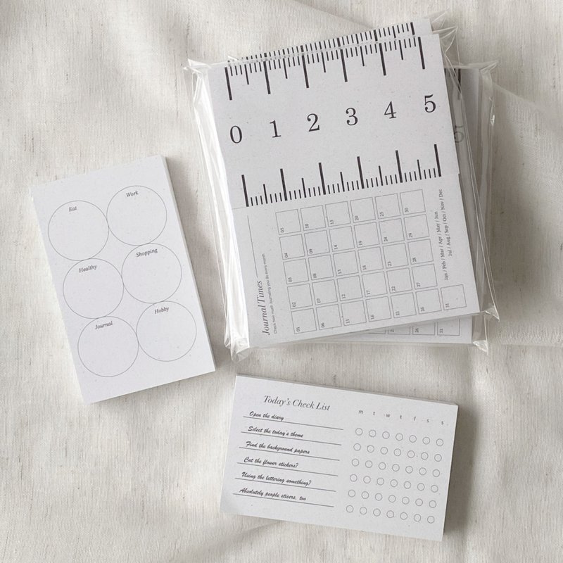 J（期刊）记事本 - 便条纸/标签贴 - 纸 