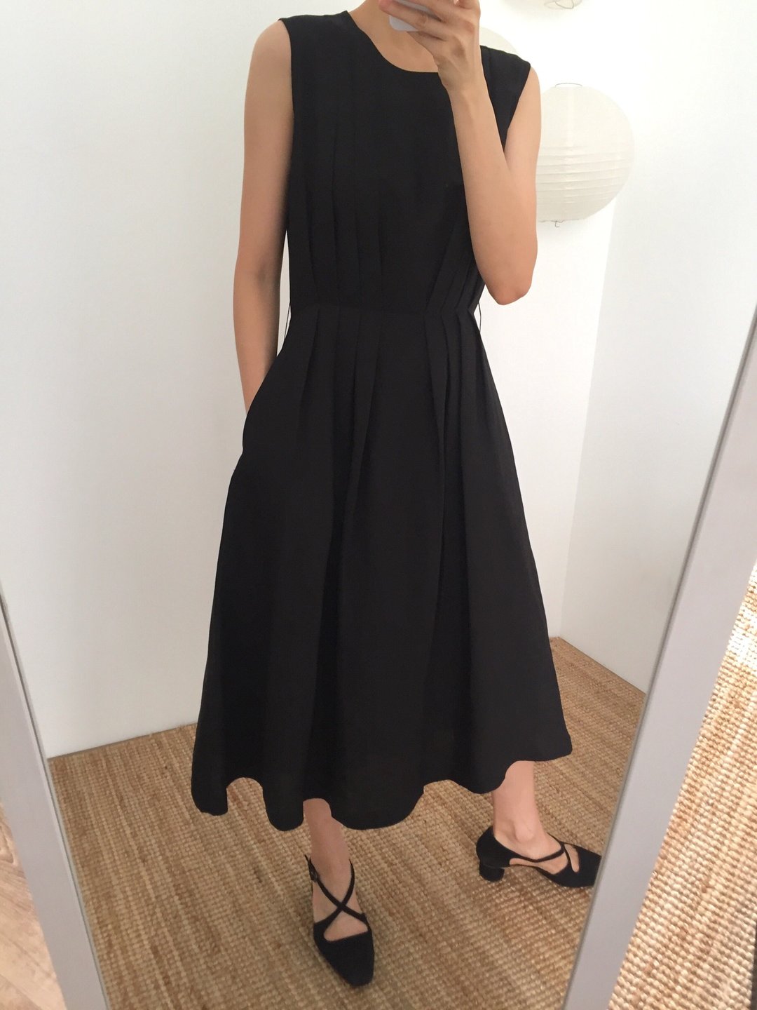 Etude Dress 无袖亚麻夏日婚宴微礼服(可订做其他颜色) - 洋装/连衣裙 - 棉 