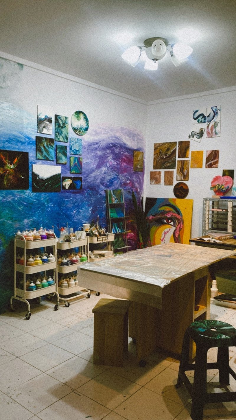 微醺艺术流动画创作 - 户外/室内活动 - 琉璃 