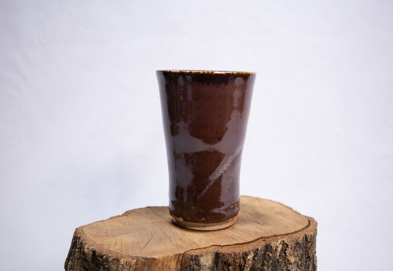 Shido Yohen 2025 大容量啤酒杯 - 酒杯/酒器 - 陶 紫色