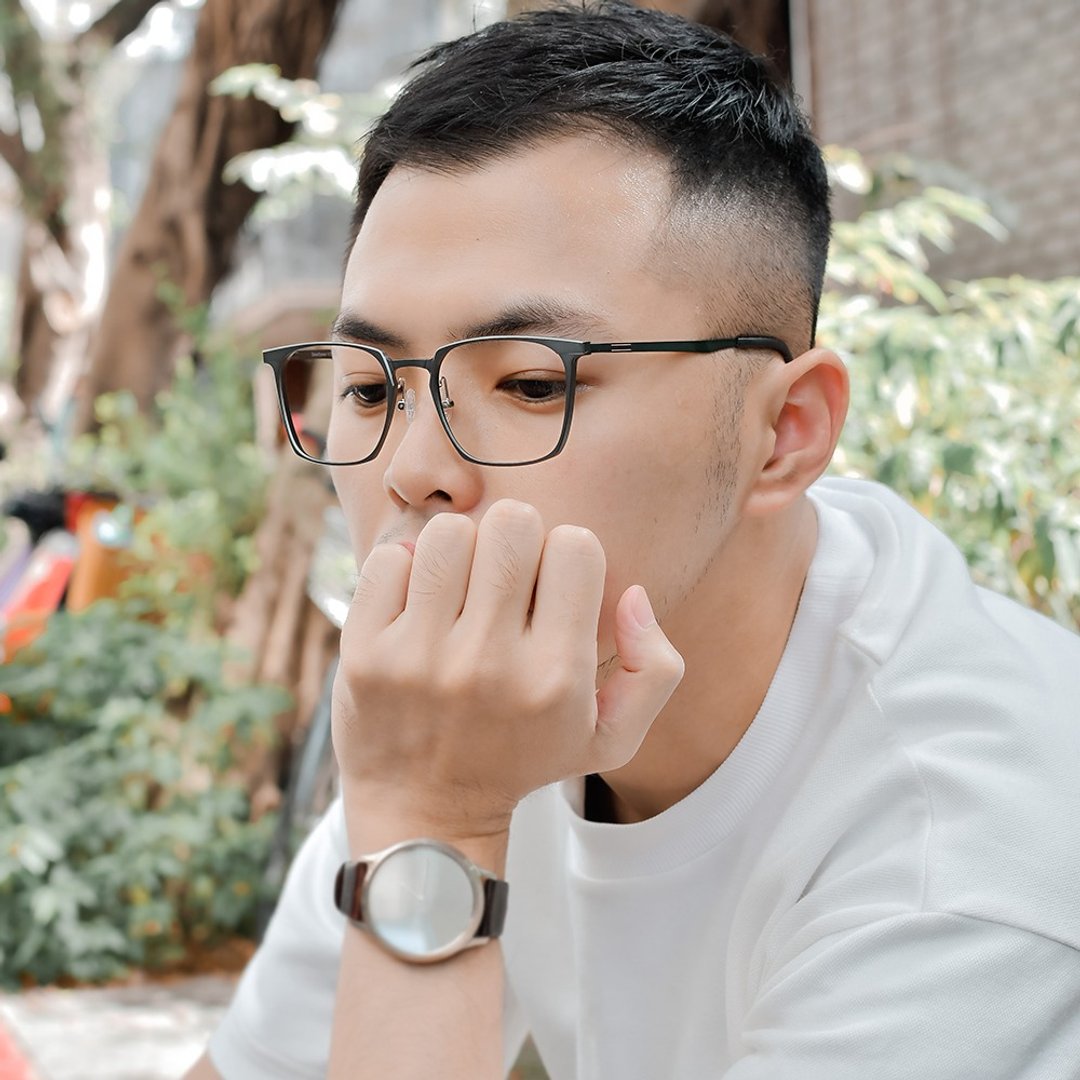 铝镁金属光泽质感眼镜│玩色系列-灰拼绿 - 眼镜/眼镜框 - 其他金属 绿色
