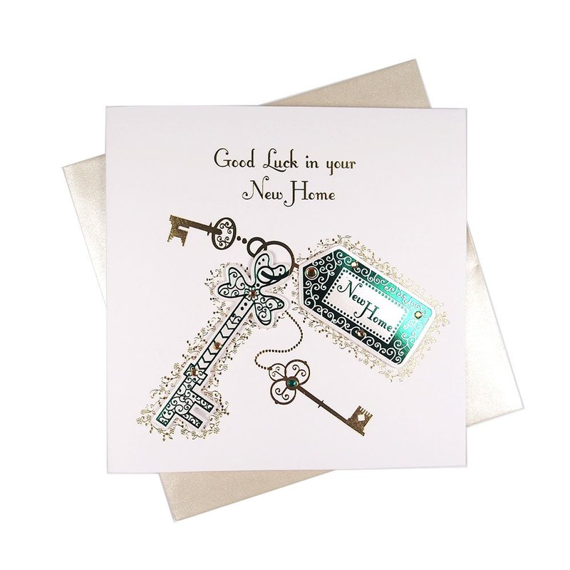 幸运的钥匙【Vintage TP卡片 乔迁贺喜】 - 卡片/明信片 - 纸 多色