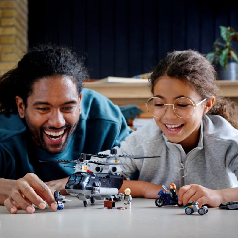 LEGO乐高 SUPER HEROES 超级英雄系列 黑寡妇直升机 76162 - 玩偶/公仔 - 其他材质 