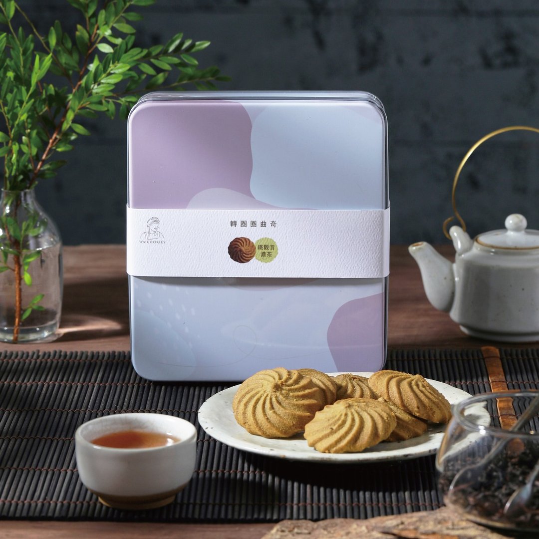 转圈圈曲奇 - 铁观音浓茶 饼干/礼盒/伴手礼 - 零食/点心 - 新鲜食材 咖啡色