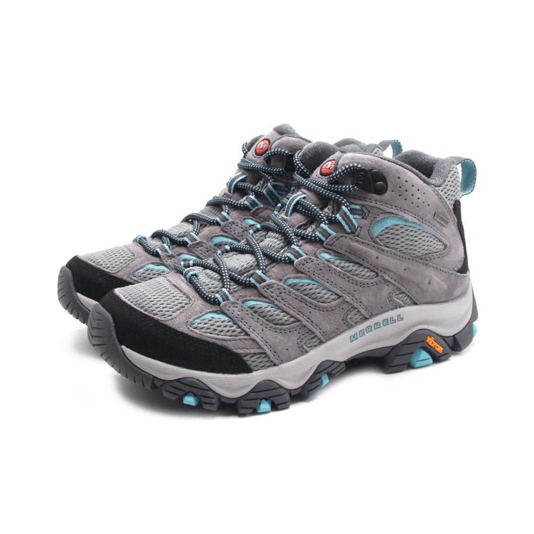 MERRELL(女)MOAB 3 MID GORE-TEX防水登山中筒鞋 女鞋-灰蓝 - 女款运动鞋/球鞋 - 防水材质 
