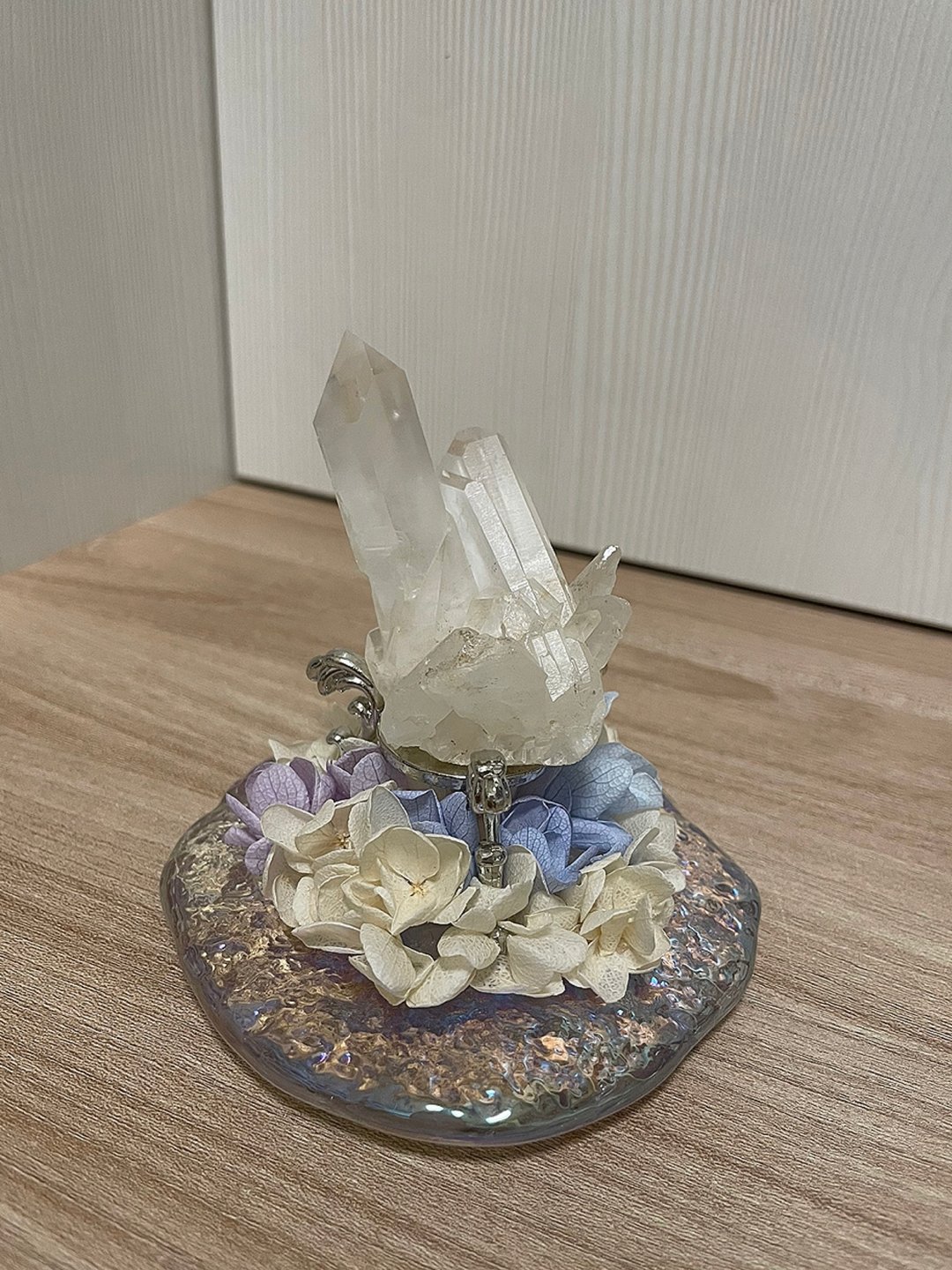 现货 | 干燥花系列水晶架 | 居家摆饰 - 摆饰 - 水晶 蓝色