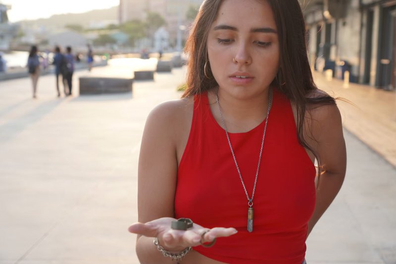 HANS'HAND 军规耐冲击航舦塑料 皮格纹戒指 / 六边型款 / - 戒指 - 塑料 多色