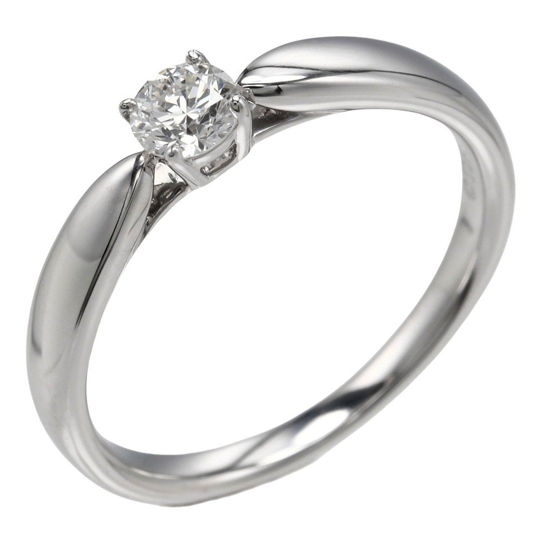 【日本直送】蒂芬妮 TIFFANY&Co. Harmony 7.5号 戒指 0.19ct IF/I/3EX Pt950 钻石 约3.27g【中古】 - 戒指 - 贵金属 银色