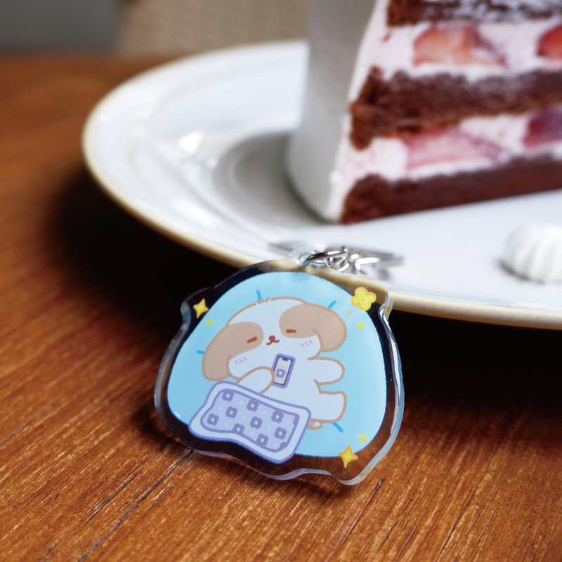 【西施天天】滴胶压克力钥匙圈 - 吊饰 - 压克力 