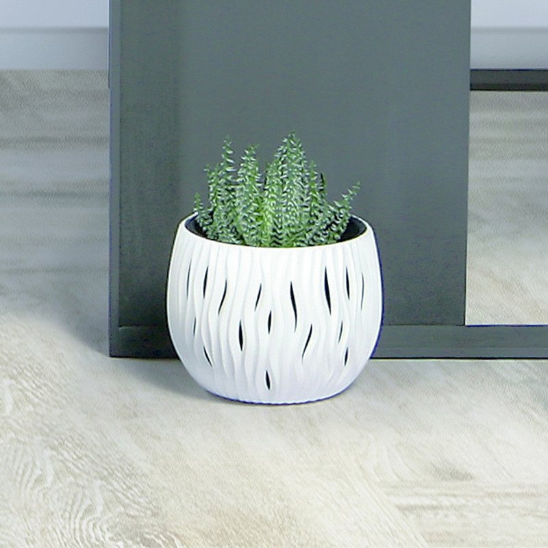 山蒂 2in1 圆钵盆组 (15+18)2 入组 - 花瓶/陶器 - 塑料 