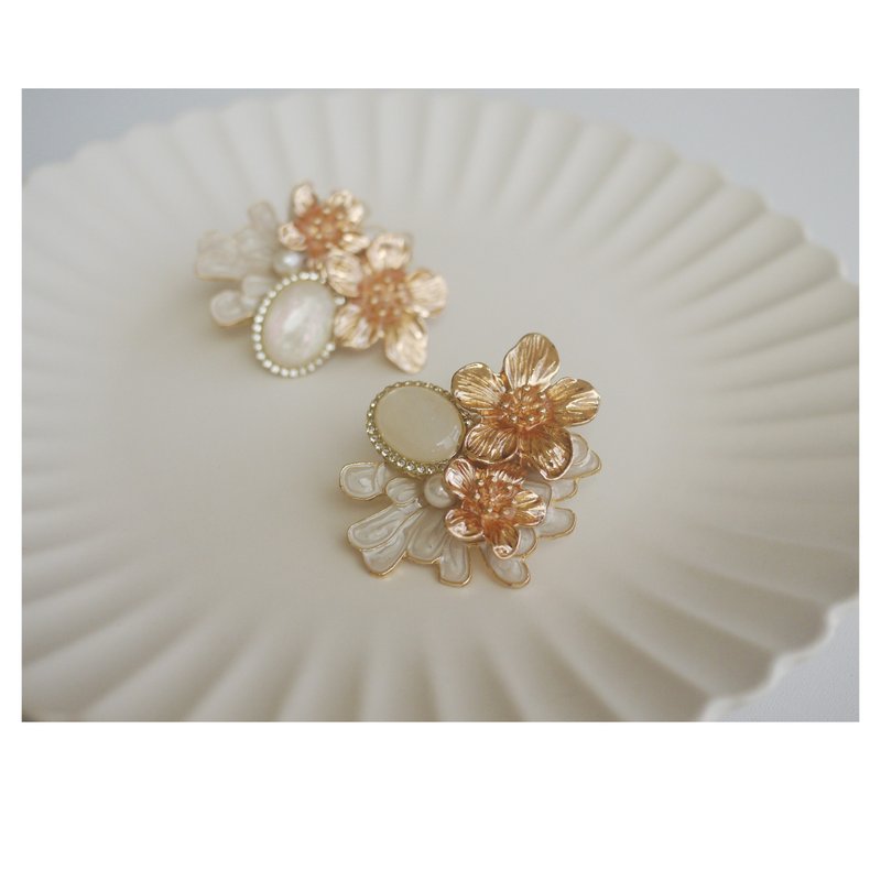 浪漫花朵马尾勾 | pony hook - 发饰 - 其他材质 多色