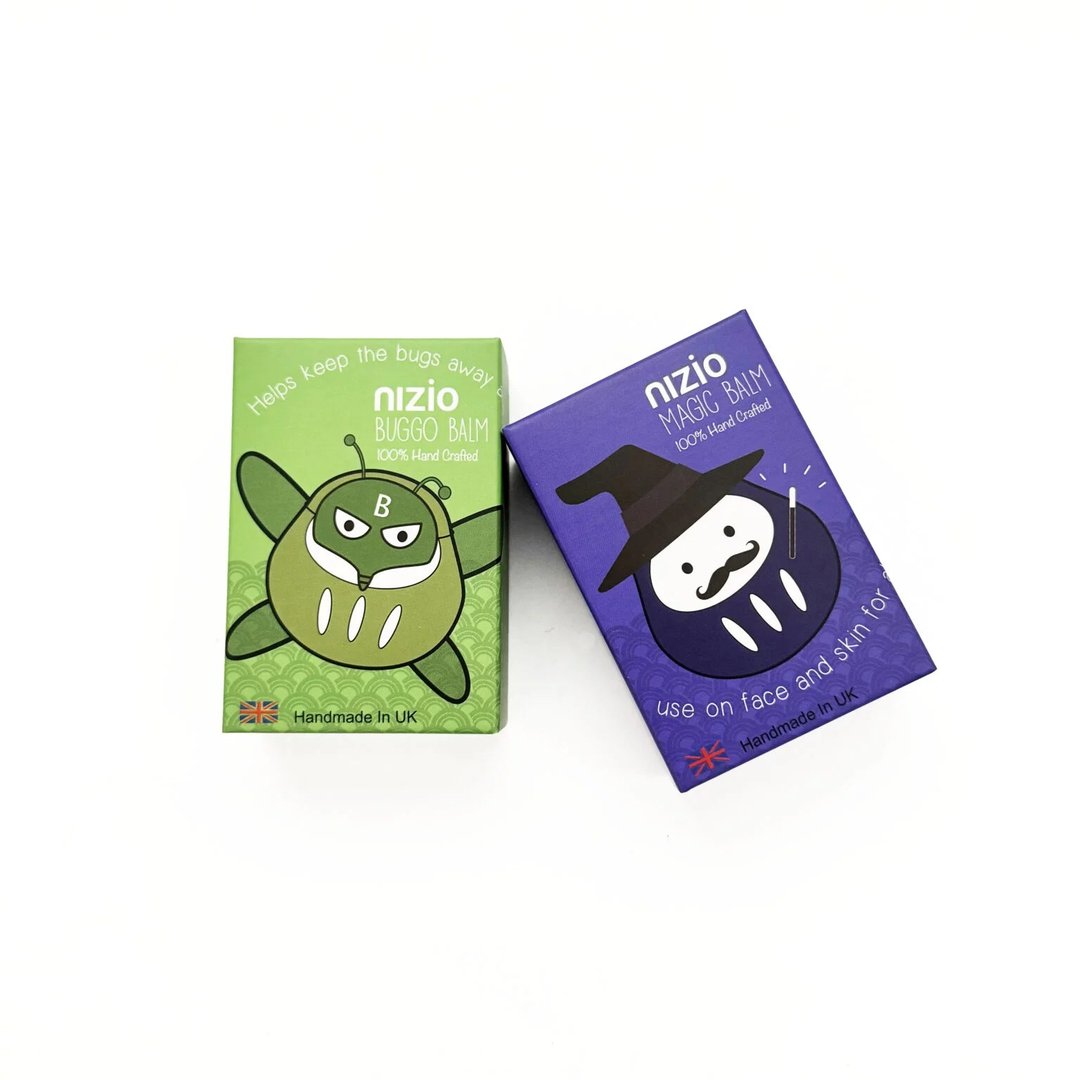 nizio【英国威尔斯】魔法膏 + 防蚊膏 -阿福盒装 2 件组 - 防蚊用品 - 精油 