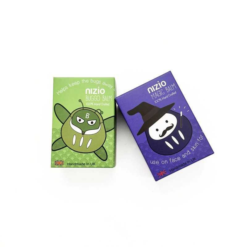 nizio【英国威尔斯】魔法膏+防蚊膏 -阿福盒装2件组 (25mX2) - 防蚊用品 - 精油 